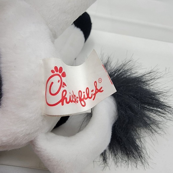 Chick-Fil -A Cow Plush 9” Eat Mor Chikin Sign Stuffed Animal Toy Vintage - Picture 9 of 13